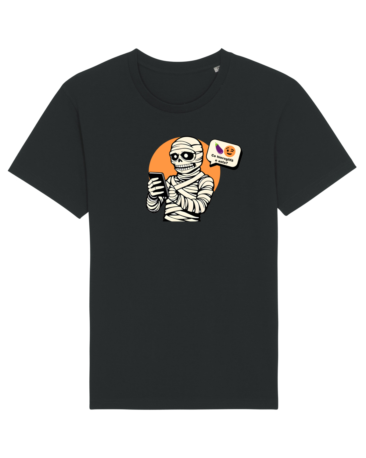 Tricou mânecă scurtă Unisex Rocker Black