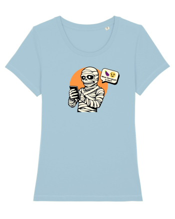 MUMMY - WHAT HIEROGLYPH IS THAT?!? Sky Blue