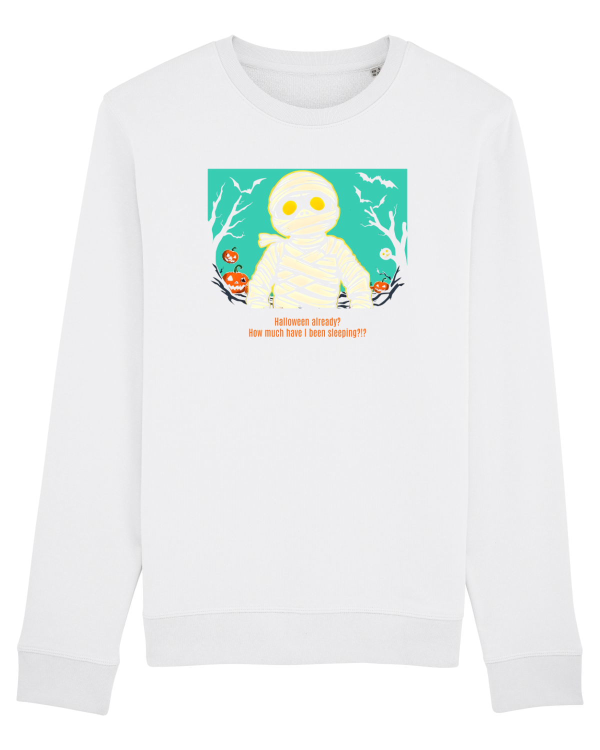 Bluză mânecă lungă Unisex Rise White
