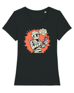 LIVE STREAMING ON TIK TOK: MUMMY UNBOXING! Tricou mânecă scurtă guler larg fitted Damă Expresser
