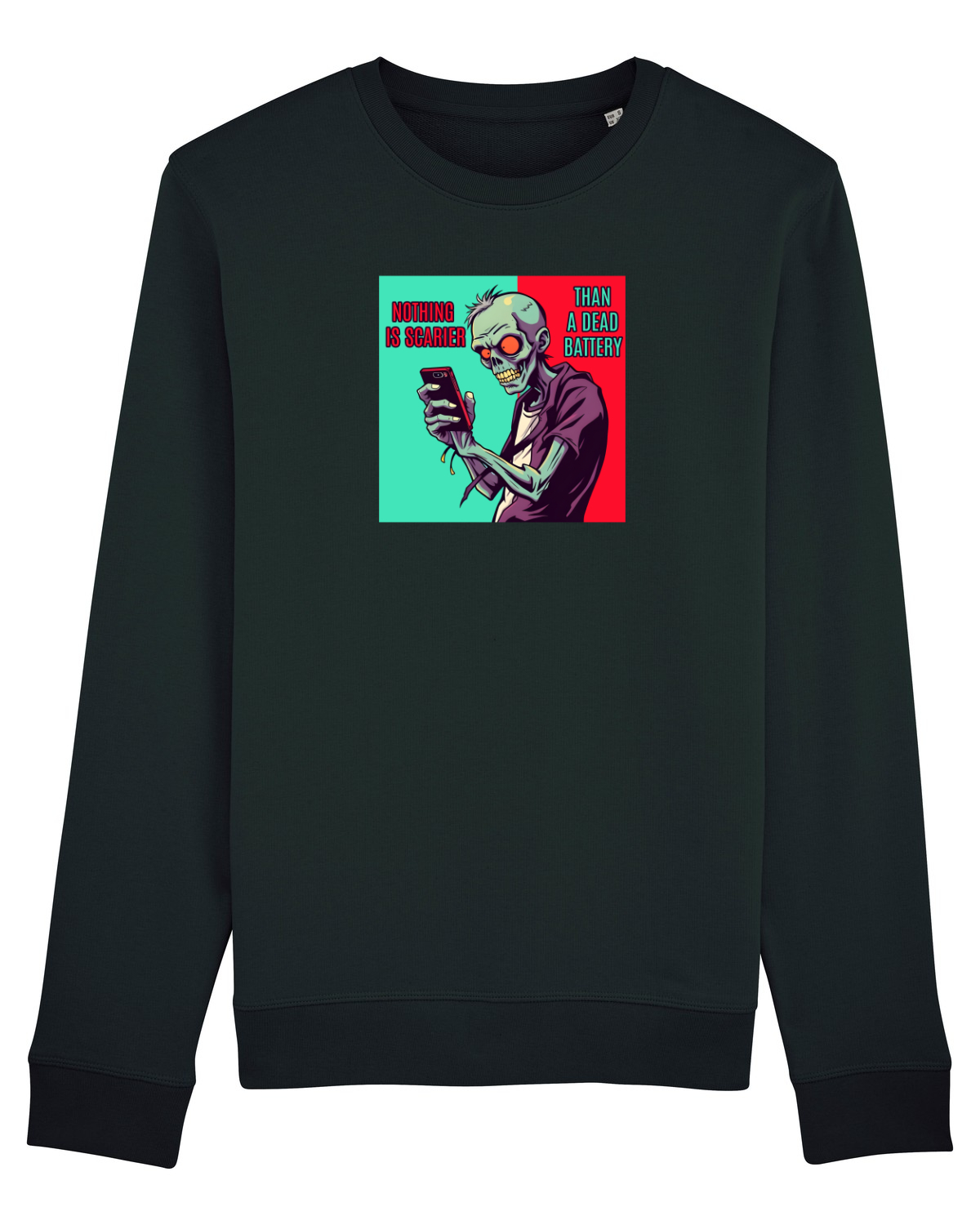 Bluză mânecă lungă Unisex Rise Black