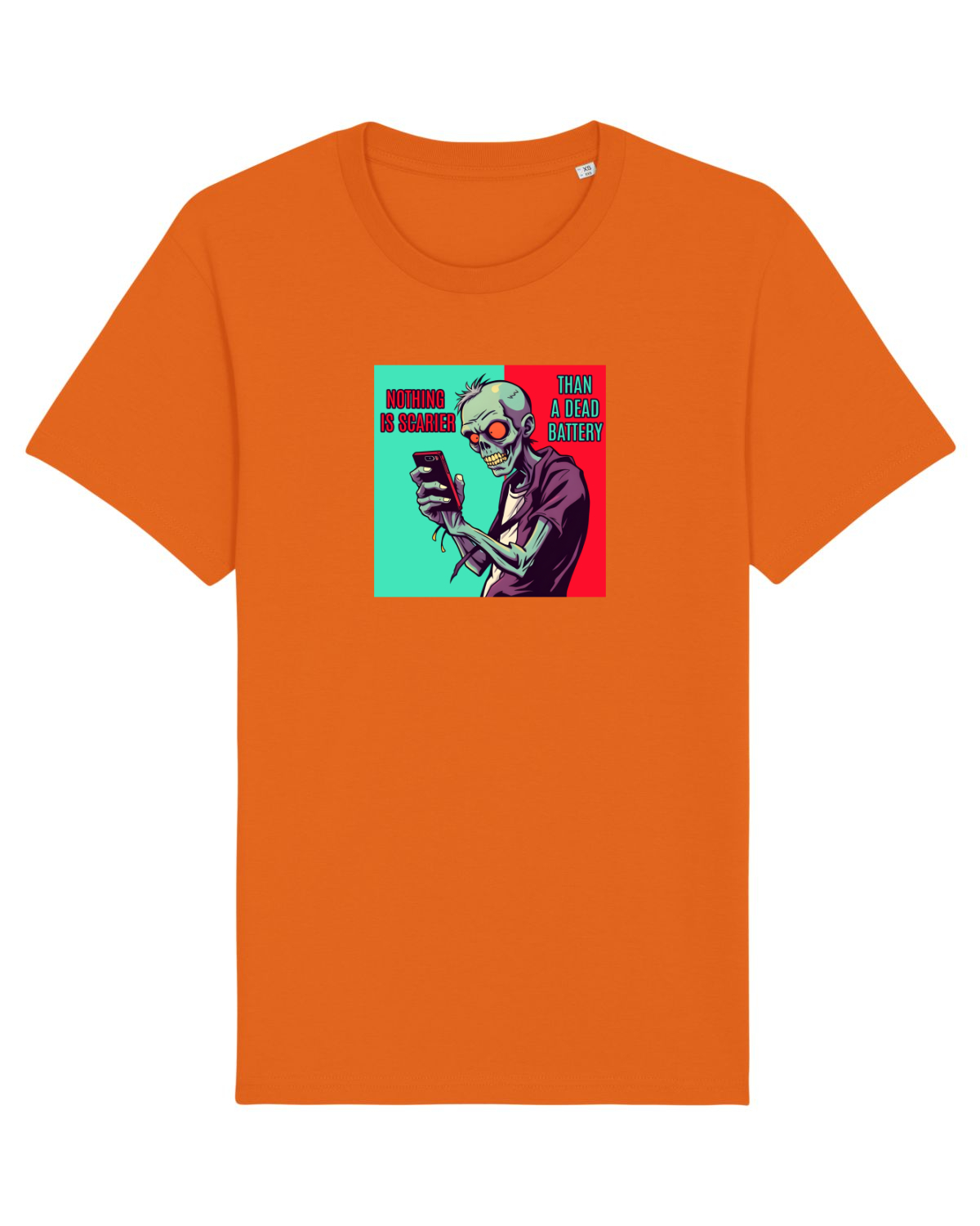 Tricou mânecă scurtă Unisex Rocker Bright Orange
