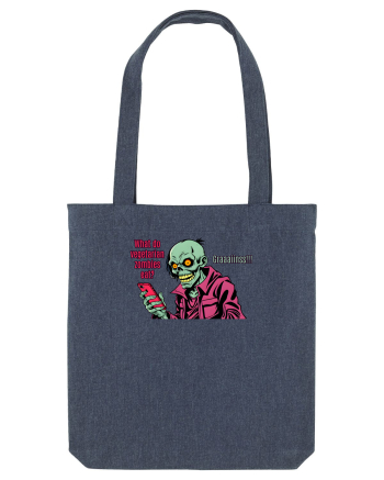 WHAT VEGETARIAN ZOMBIES EAT? GRRAAAIIINSSS! Midnight Blue