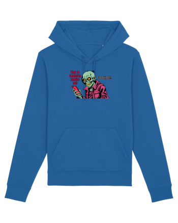 WHAT VEGETARIAN ZOMBIES EAT? GRRAAAIIINSSS! Royal Blue