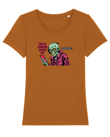 WHAT VEGETARIAN ZOMBIES EAT? GRRAAAIIINSSS! Roasted Orange