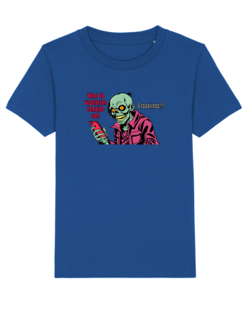 WHAT VEGETARIAN ZOMBIES EAT? GRRAAAIIINSSS! Majorelle Blue