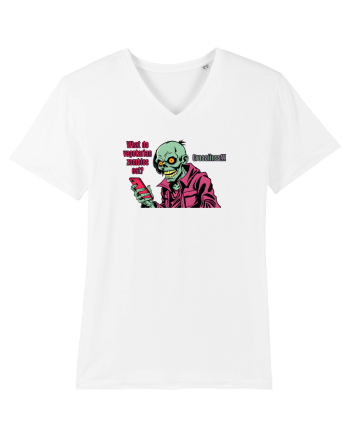 WHAT VEGETARIAN ZOMBIES EAT? GRRAAAIIINSSS! White