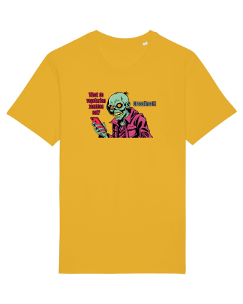 WHAT VEGETARIAN ZOMBIES EAT? GRRAAAIIINSSS! Spectra Yellow