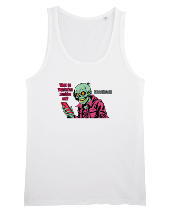 WHAT VEGETARIAN ZOMBIES EAT? GRRAAAIIINSSS! White