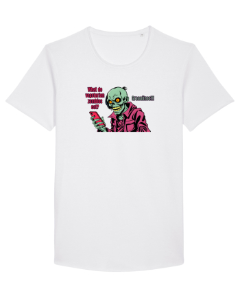 WHAT VEGETARIAN ZOMBIES EAT? GRRAAAIIINSSS! White