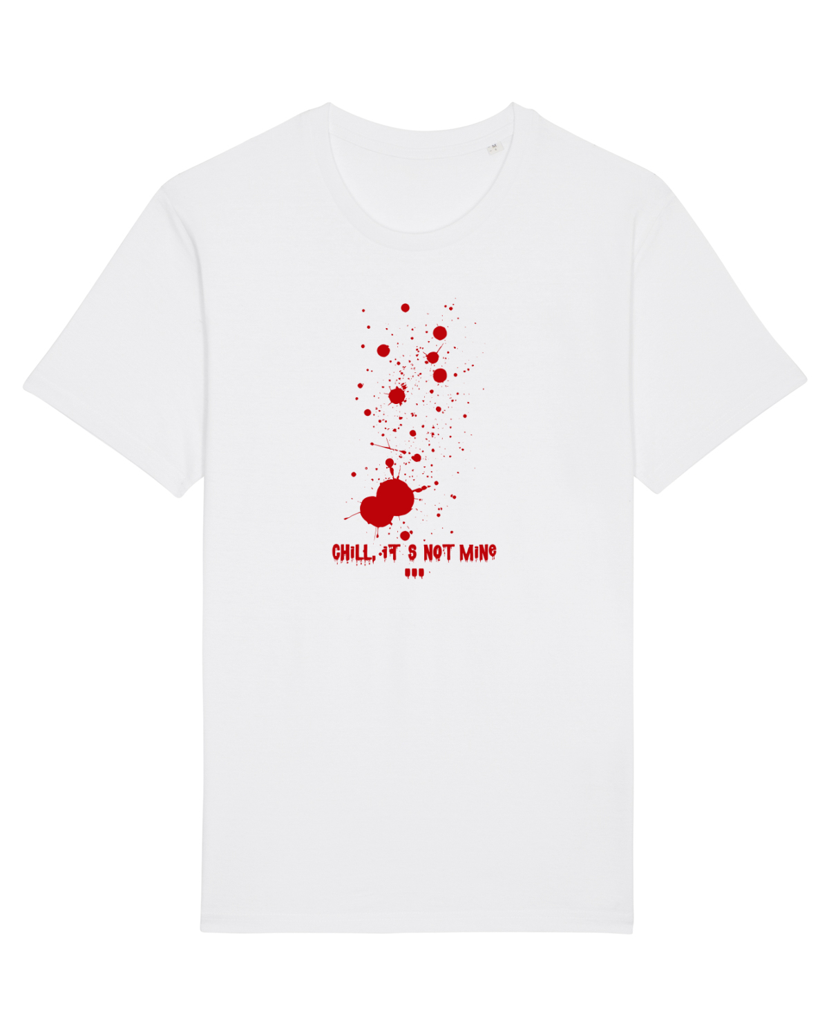 Tricou mânecă scurtă Unisex Rocker White