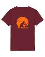 PISICA & DOVLEAC - SILUETA - A WEE BIT WICKED Tricou mânecă scurtă  Copii Mini Creator