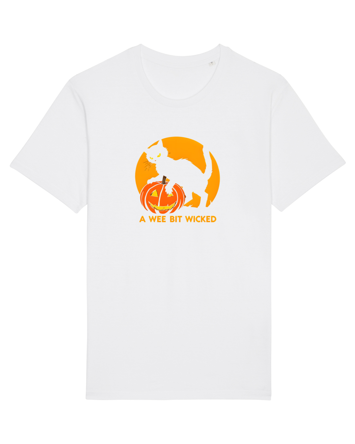 Tricou mânecă scurtă Unisex Rocker White