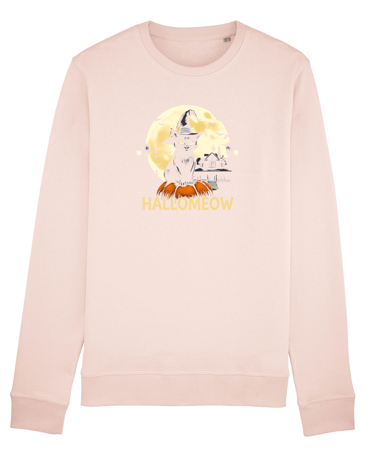 Bluză mânecă lungă Unisex Rise Candy Pink