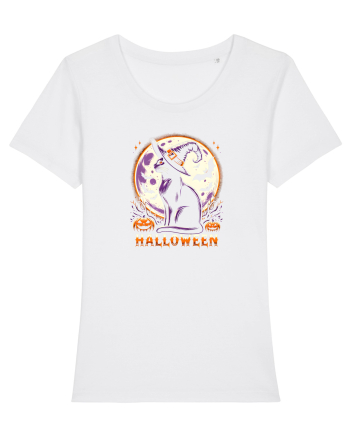 PISICA - HALLOWEEN White