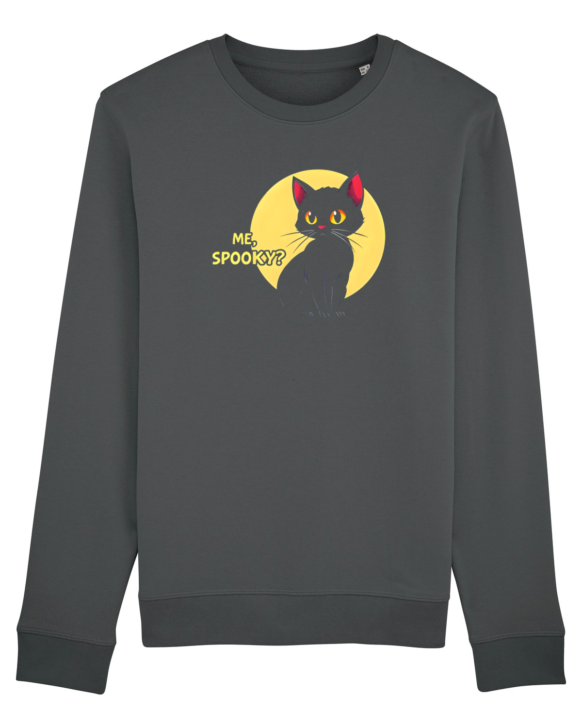 Bluză mânecă lungă Unisex Rise Anthracite