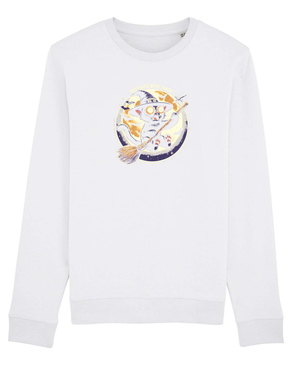 Bluză mânecă lungă Unisex Rise White