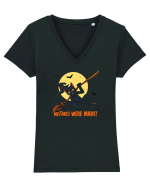 PISICA - MISTAKES WERE MADE 2 Tricou mânecă scurtă guler V Damă Evoker