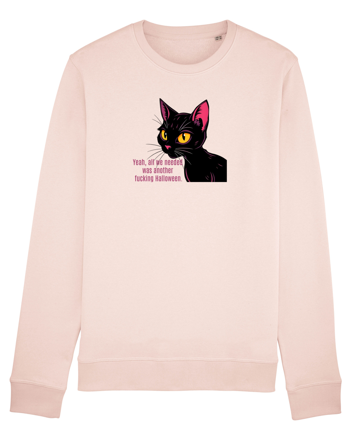 Bluză mânecă lungă Unisex Rise Candy Pink