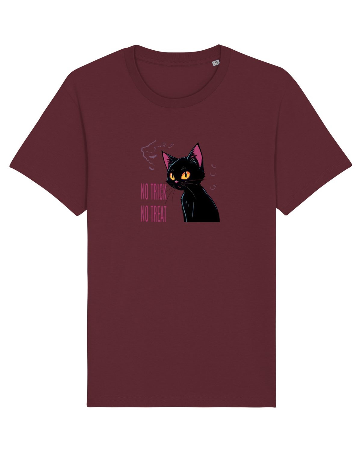 Tricou mânecă scurtă Unisex Rocker Burgundy