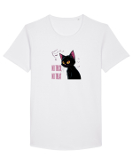 PISICA -  NO TRICK. NO TREAT Tricou mânecă scurtă guler larg Bărbat Skater