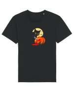 PISICA NEAGRA - WHAT? Tricou mânecă scurtă Unisex Rocker