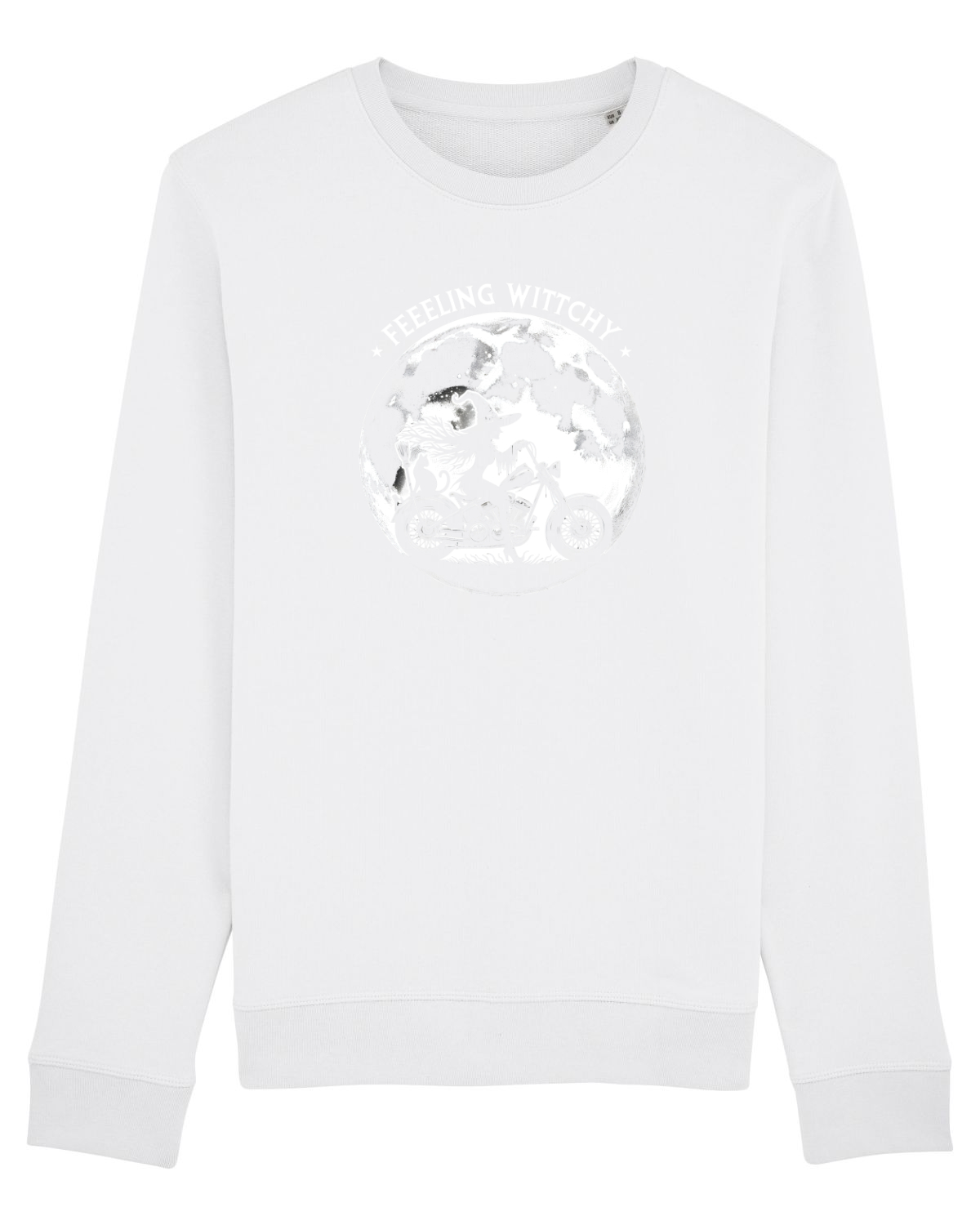 Bluză mânecă lungă Unisex Rise White