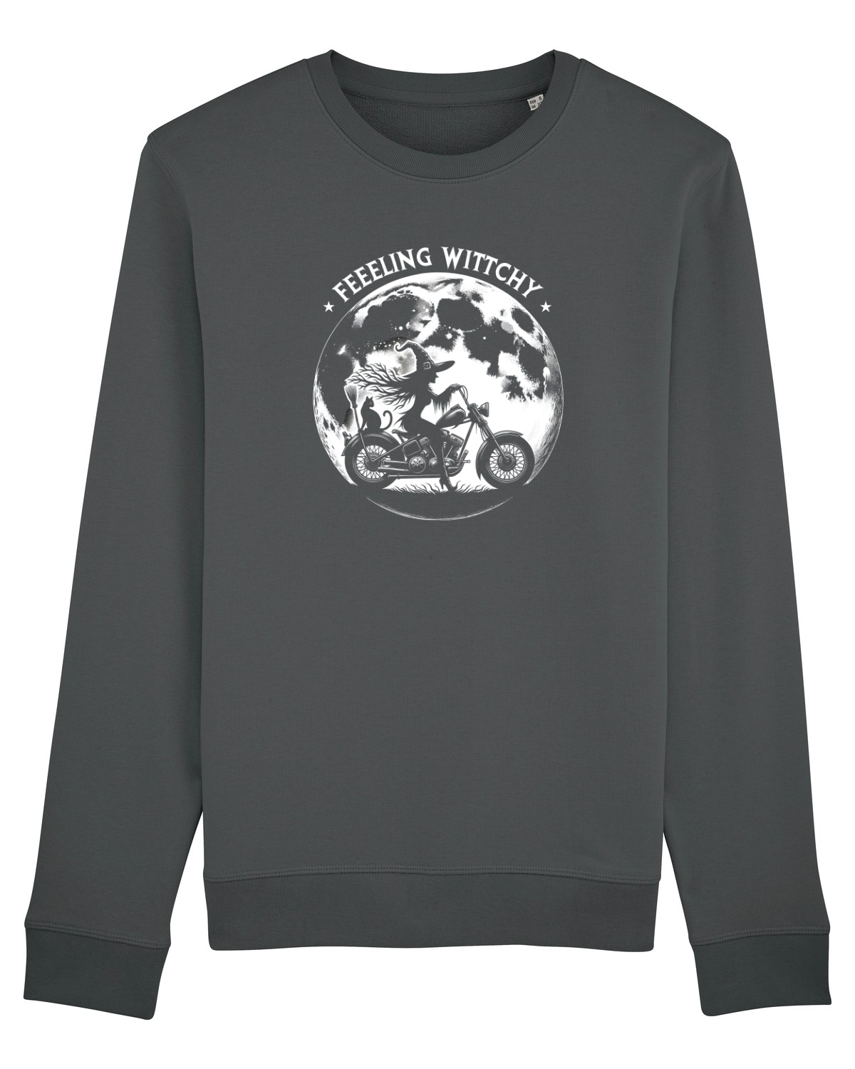 Bluză mânecă lungă Unisex Rise Anthracite