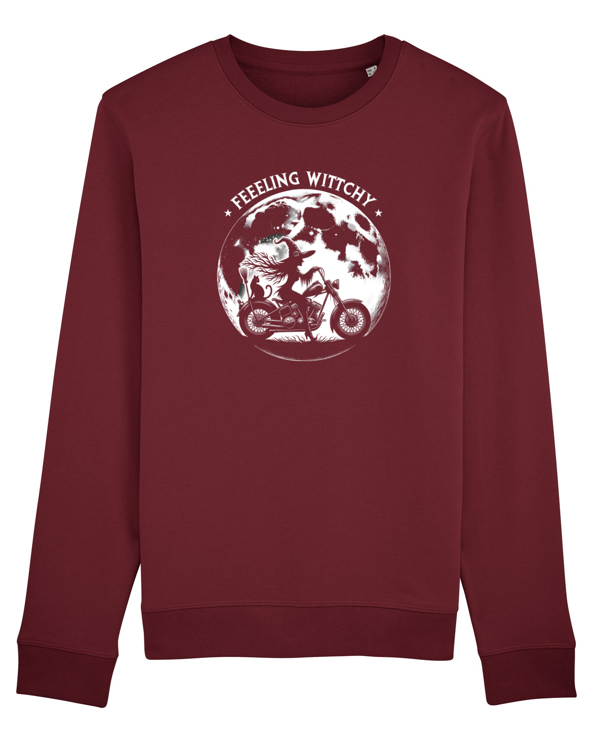 Bluză mânecă lungă Unisex Rise Burgundy