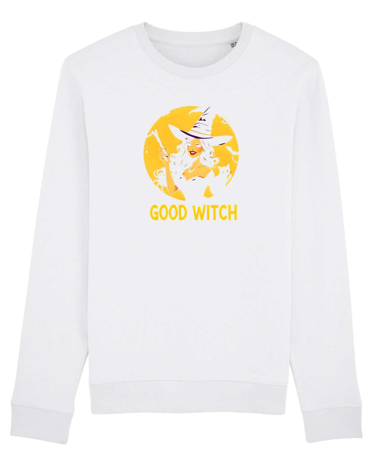 Bluză mânecă lungă Unisex Rise White