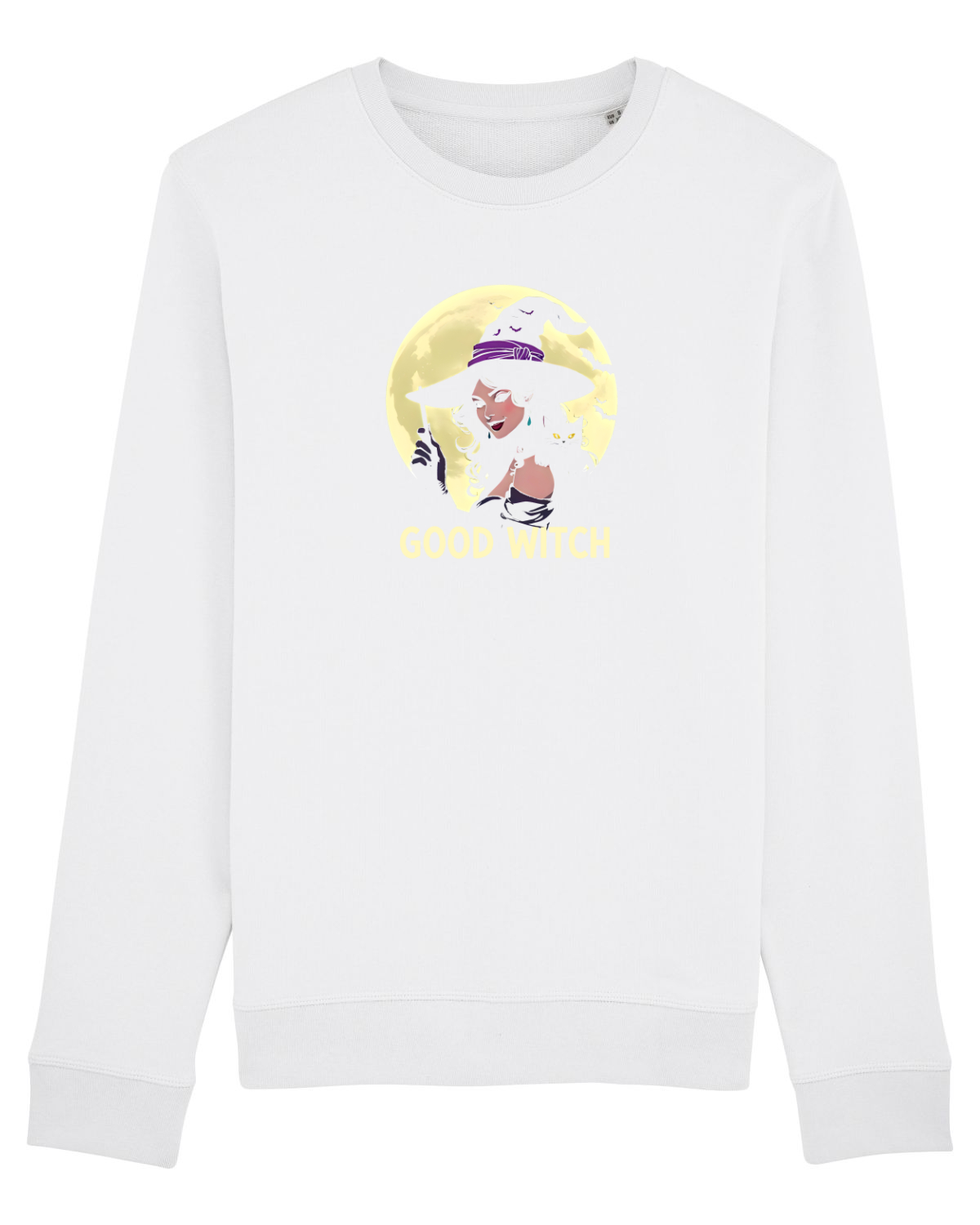 Bluză mânecă lungă Unisex Rise White