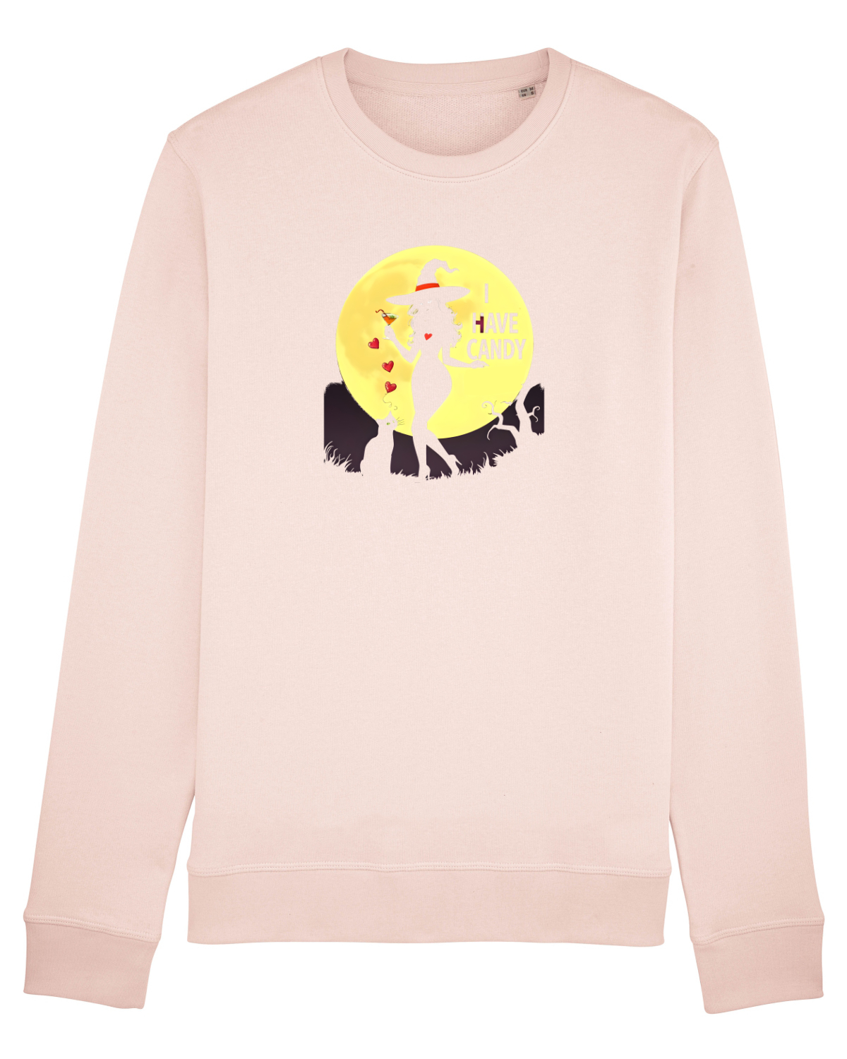 Bluză mânecă lungă Unisex Rise Candy Pink