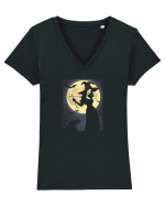VRAJITOARE  - I PUT A SPELL ON YOU Tricou mânecă scurtă guler V Damă Evoker