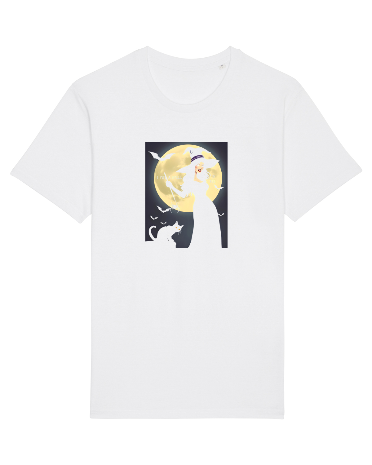 Tricou mânecă scurtă Unisex Rocker White