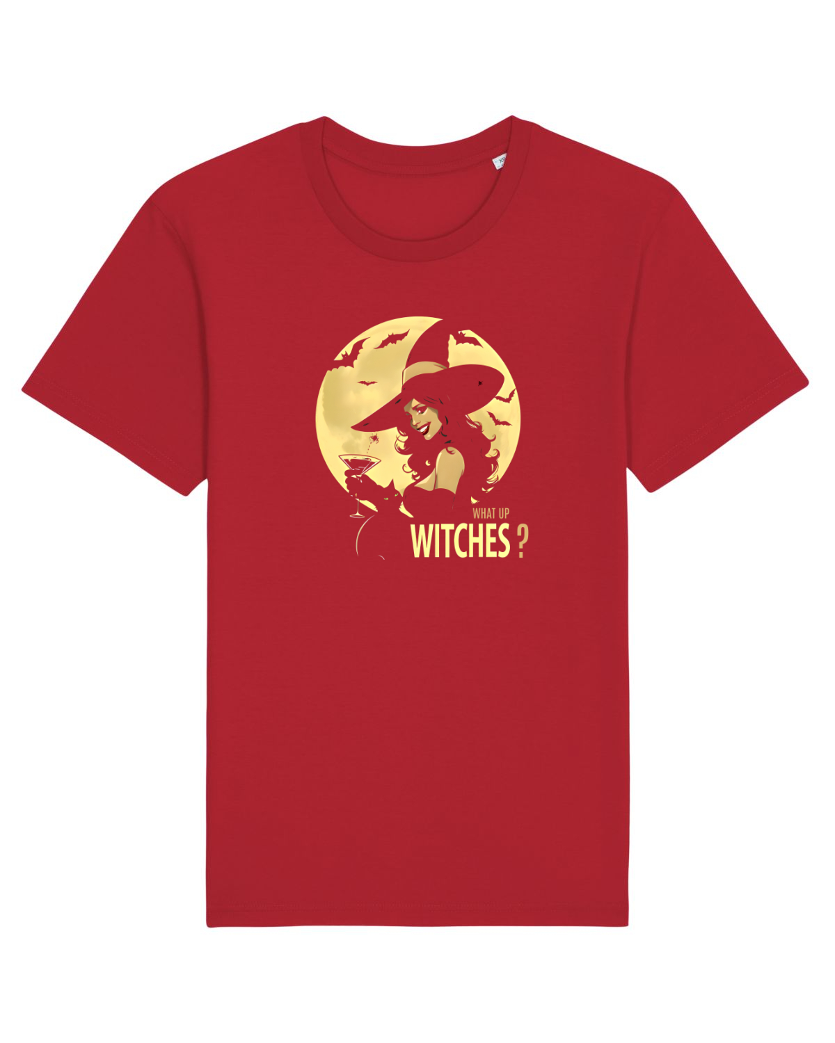 Tricou mânecă scurtă Unisex Rocker Red