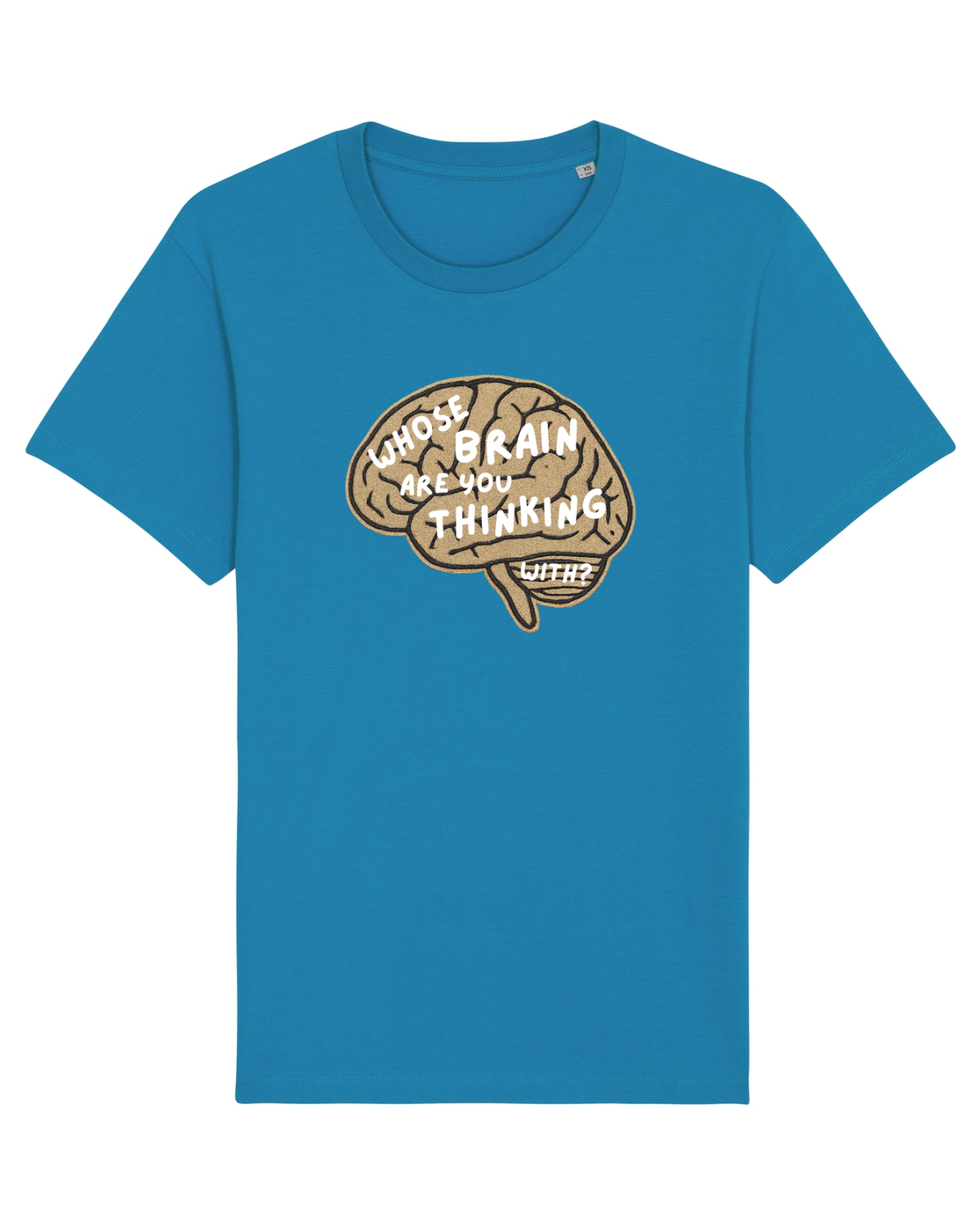 Tricou mânecă scurtă Unisex Rocker Azur