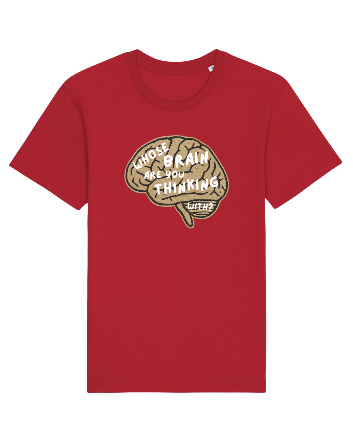 Tricou mânecă scurtă Unisex Rocker Red