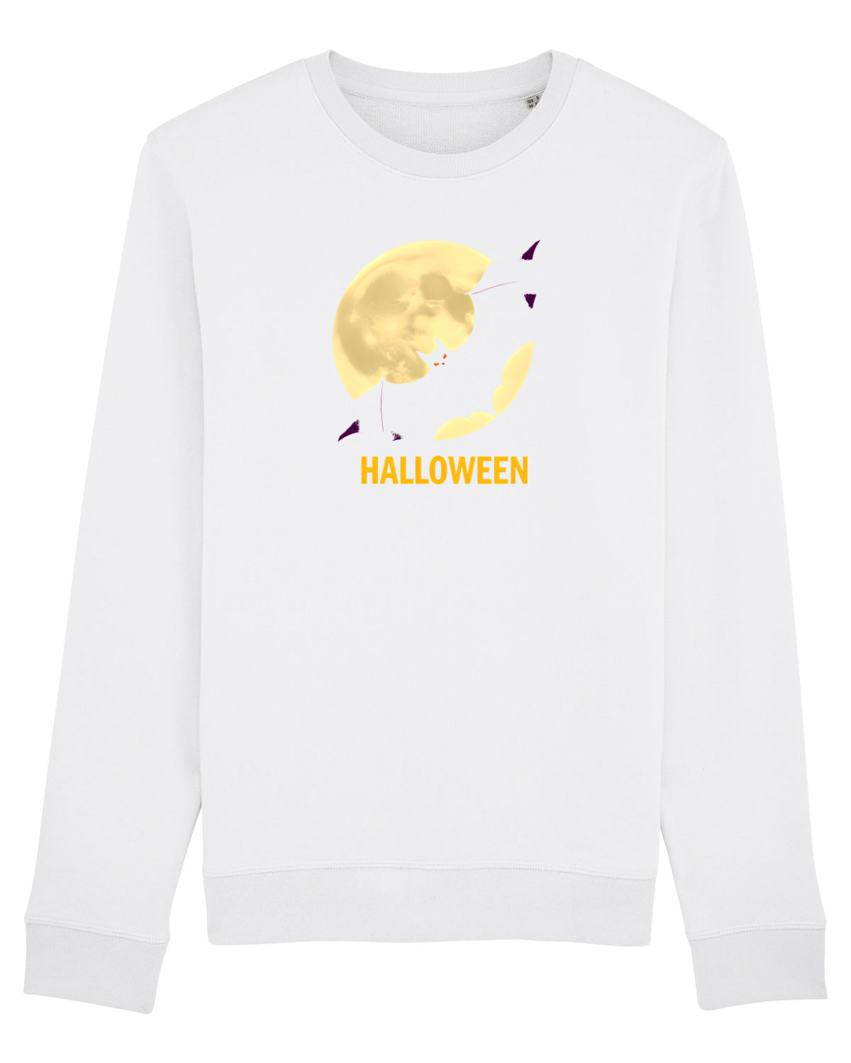 Bluză mânecă lungă Unisex Rise White