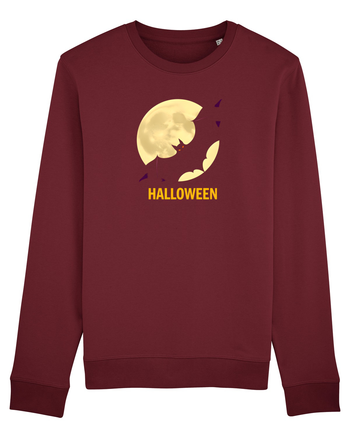 Bluză mânecă lungă Unisex Rise Burgundy