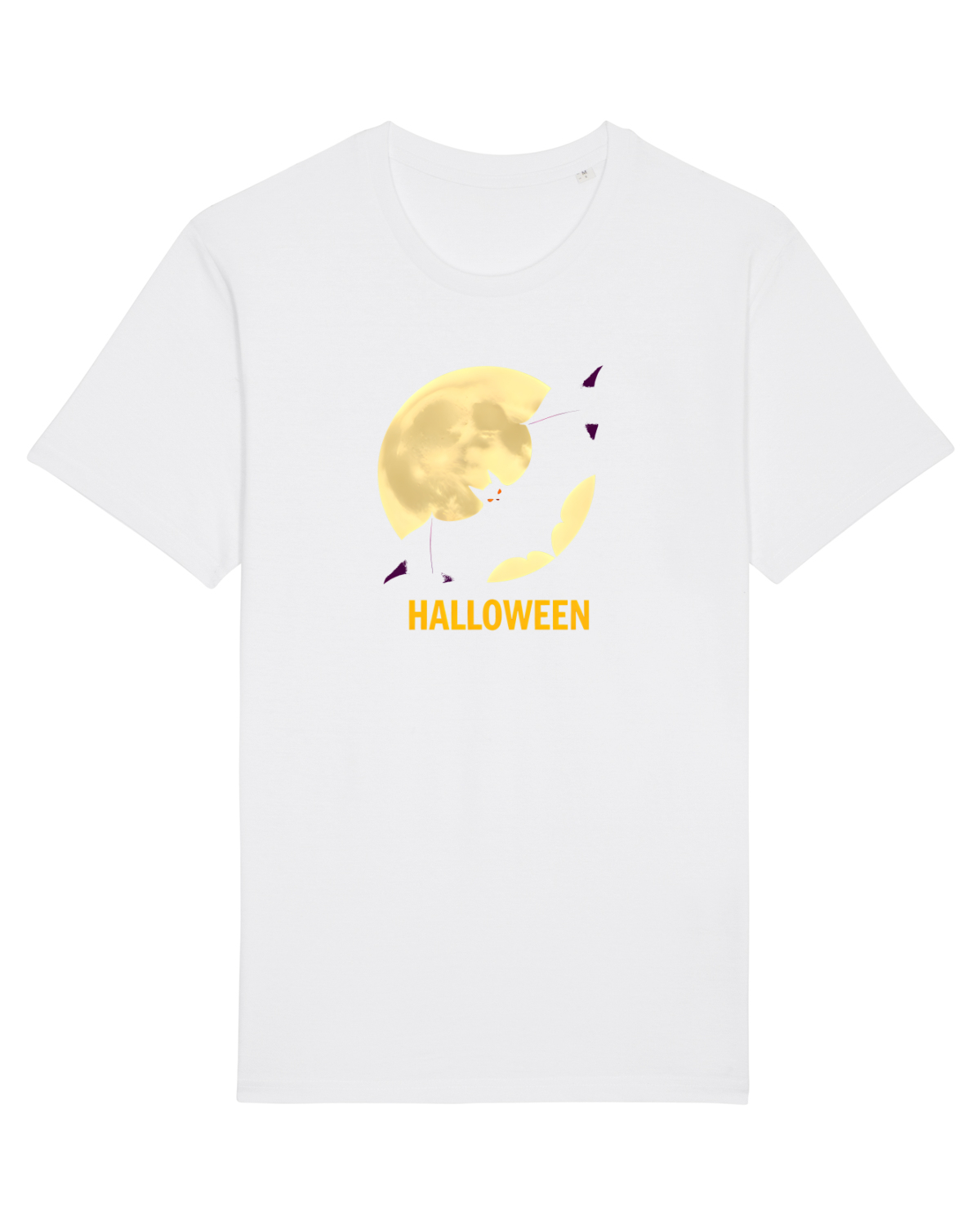 Tricou mânecă scurtă Unisex Rocker White