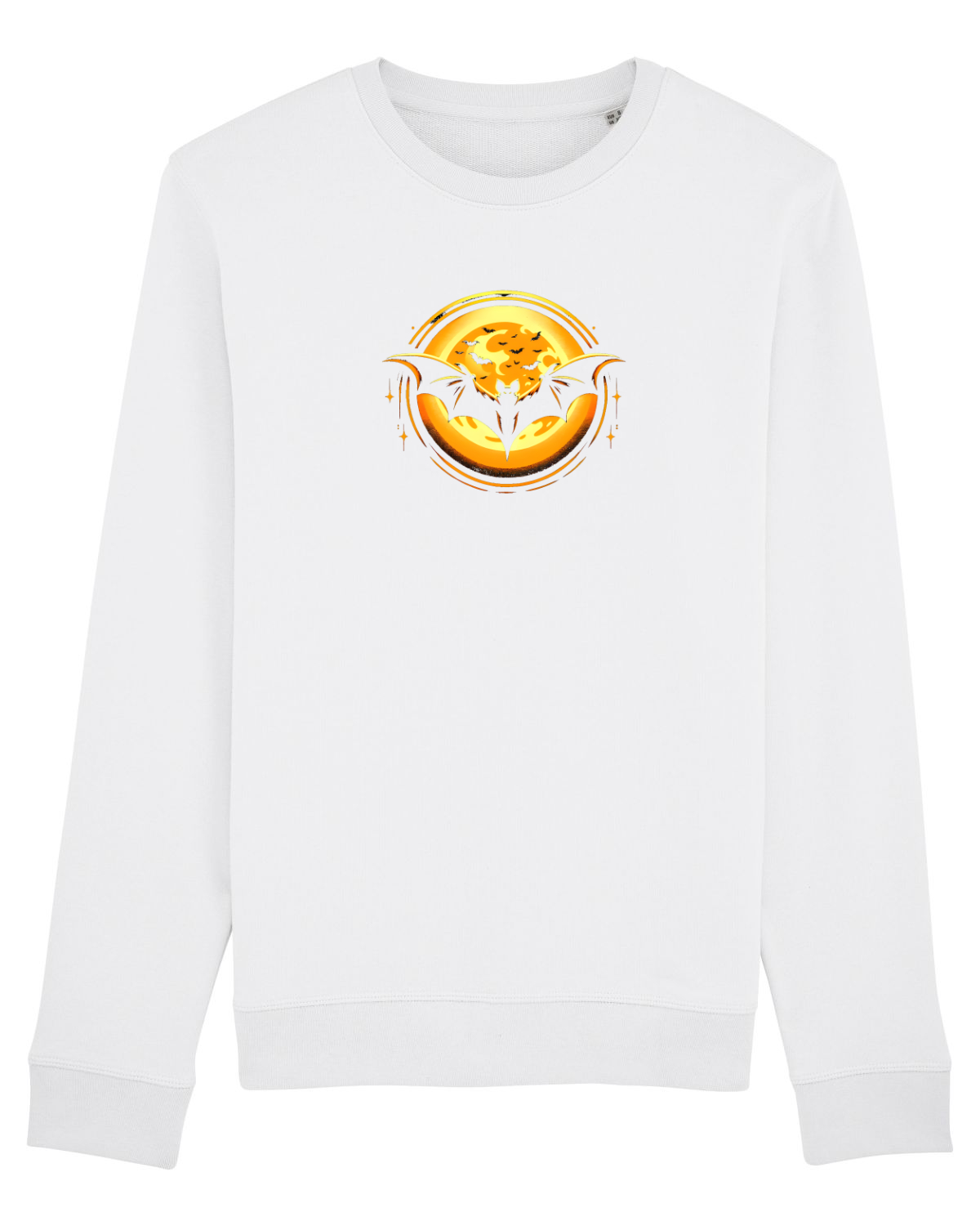 Bluză mânecă lungă Unisex Rise White