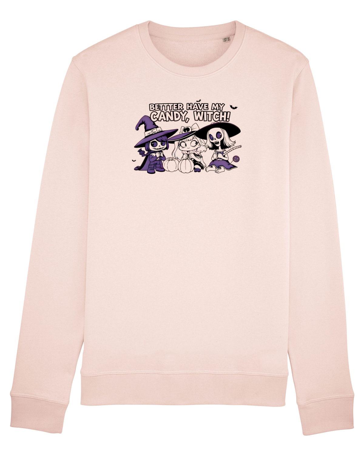 Bluză mânecă lungă Unisex Rise Candy Pink