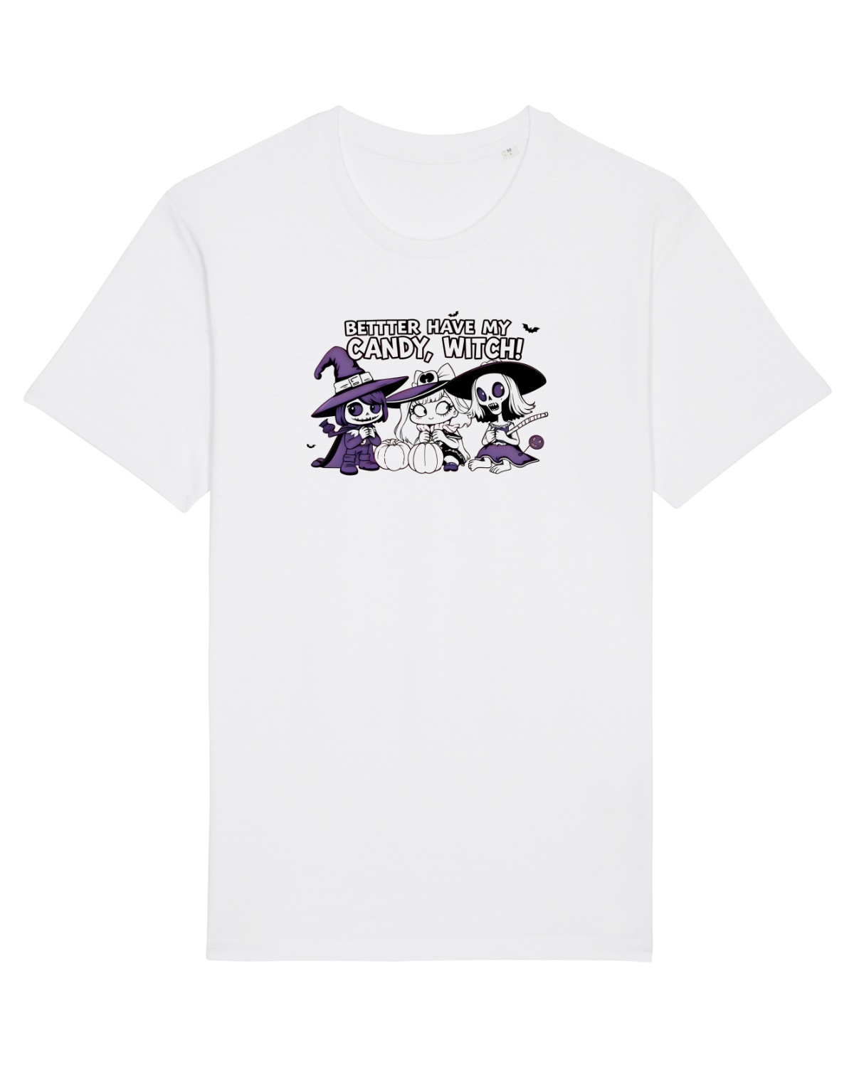 Tricou mânecă scurtă Unisex Rocker White