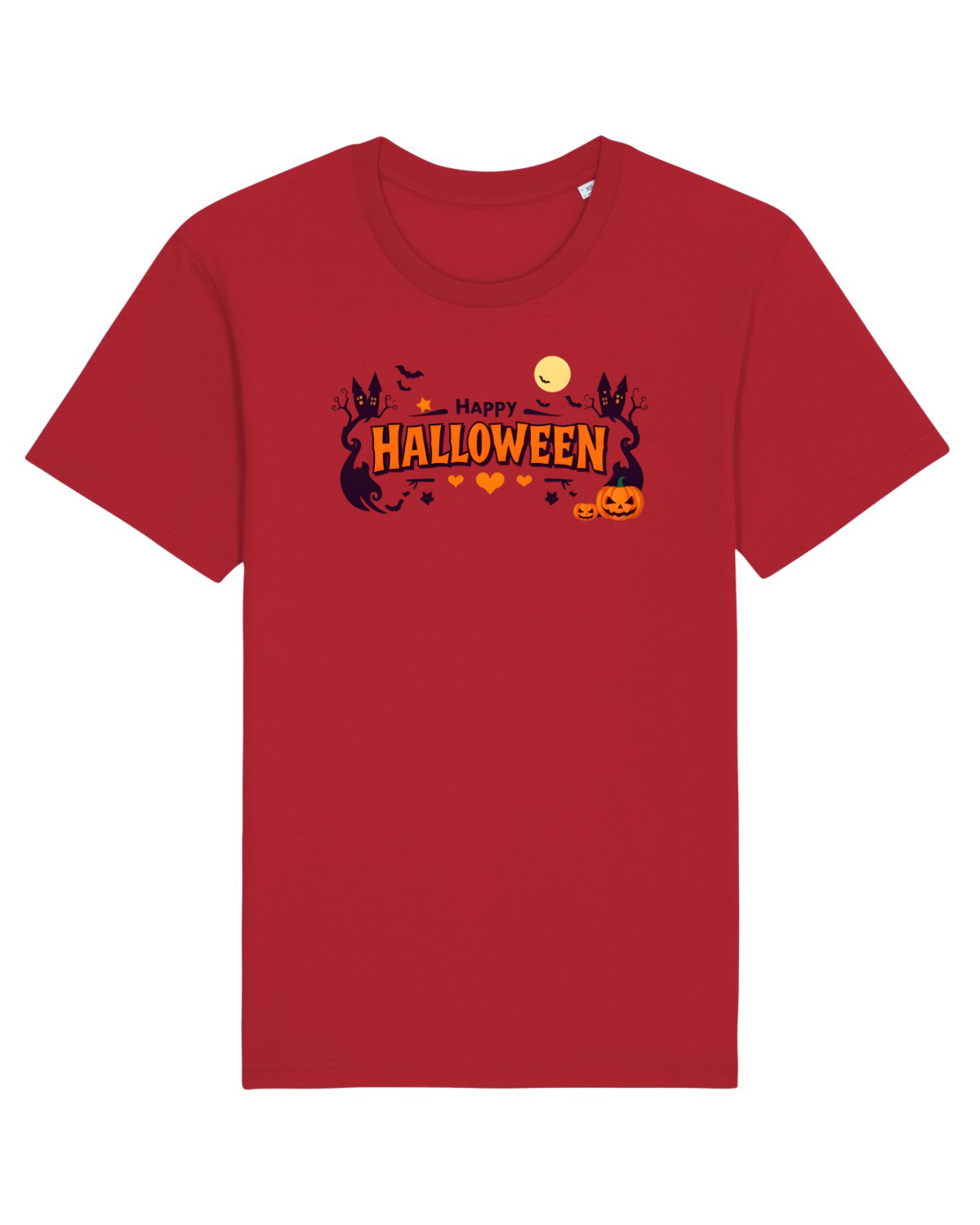 Tricou mânecă scurtă Unisex Rocker Red