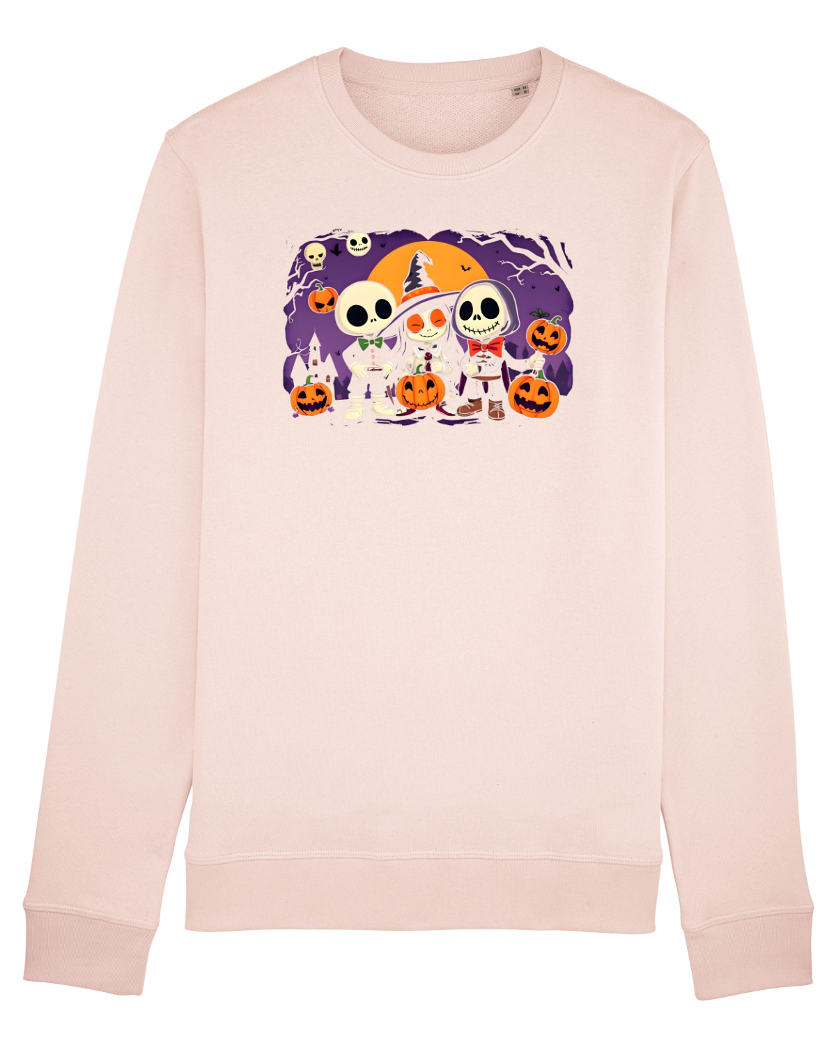 Bluză mânecă lungă Unisex Rise Candy Pink