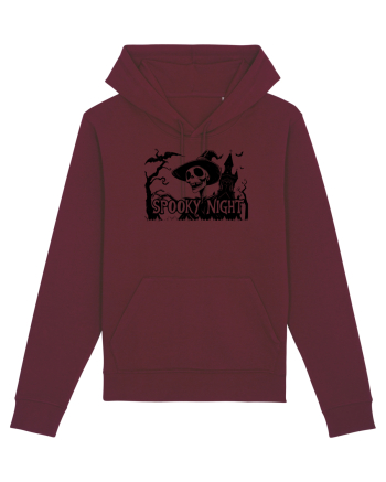 SPOOKY HALLOWEEN NIGHT - CRANIU _ VRAJITOARE - - LILIECI Burgundy
