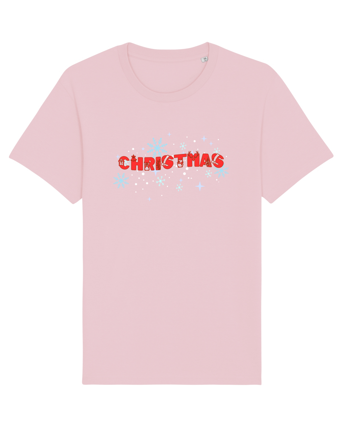Tricou mânecă scurtă Unisex Rocker Cotton Pink