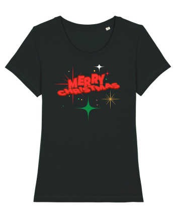 Merry Christmas  Black