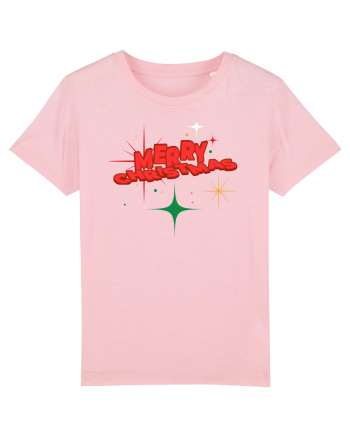 Merry Christmas  Cotton Pink
