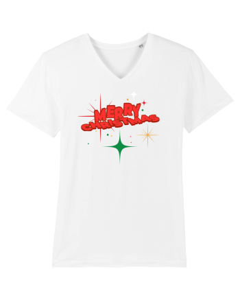 Merry Christmas  White